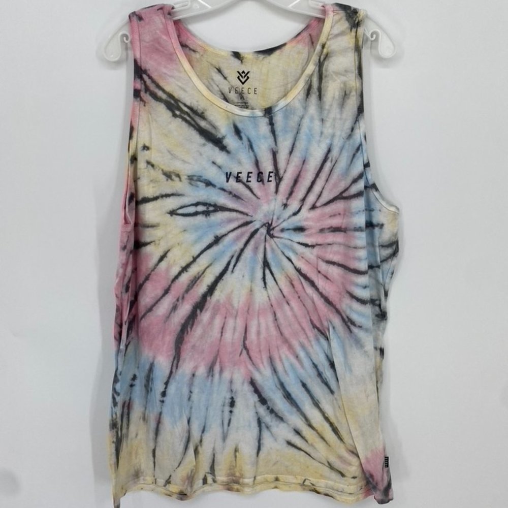 Veece Colorful Tie Dye Tank Top